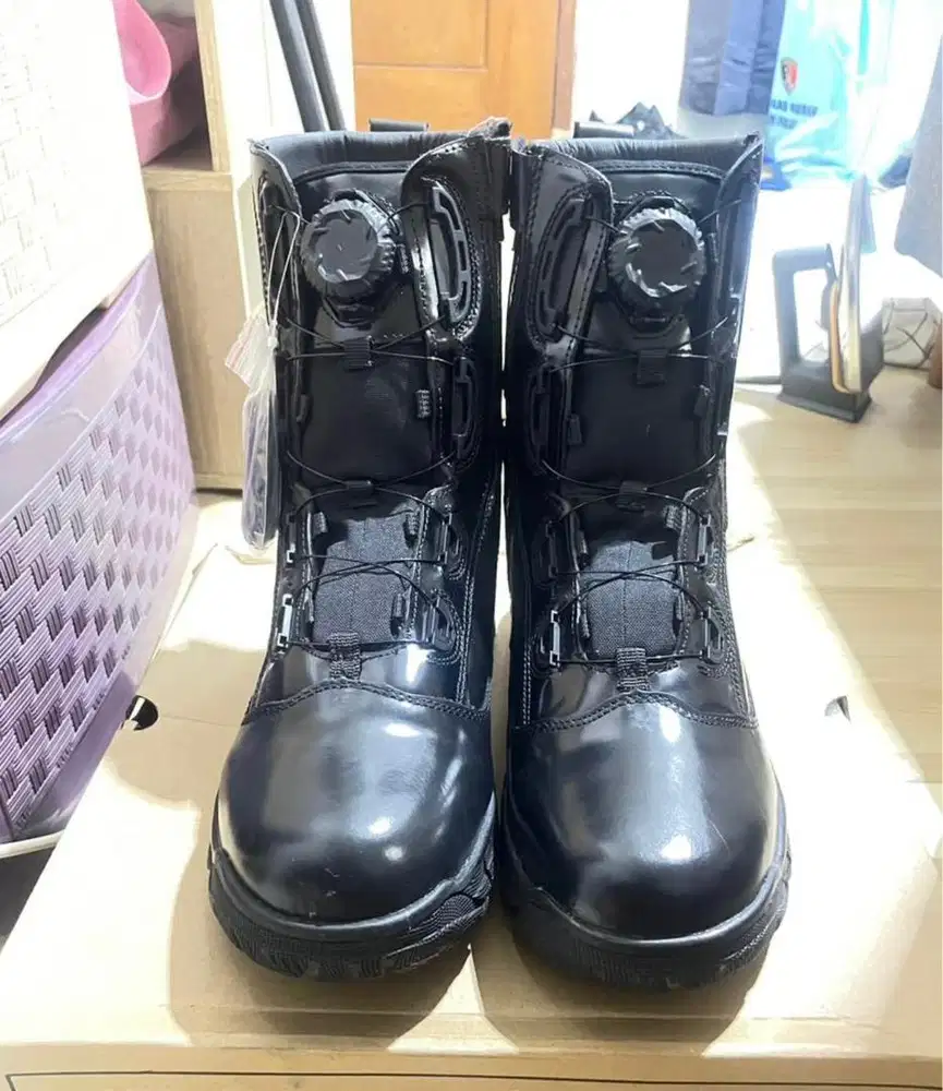 Sepatu PDL polri dan Sepatu harian Polri Reserse