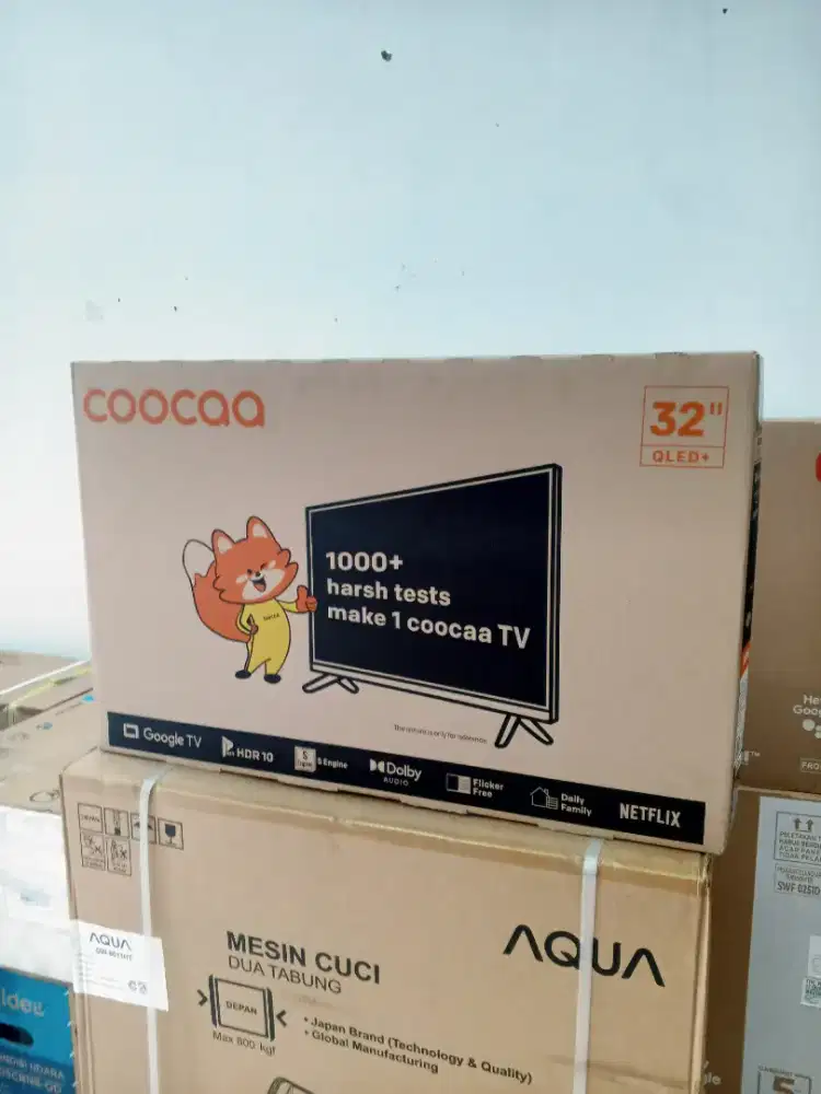 Google tv 32 in Qled coocaa