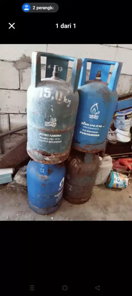 Tabung gas elpiji LPG 12kg