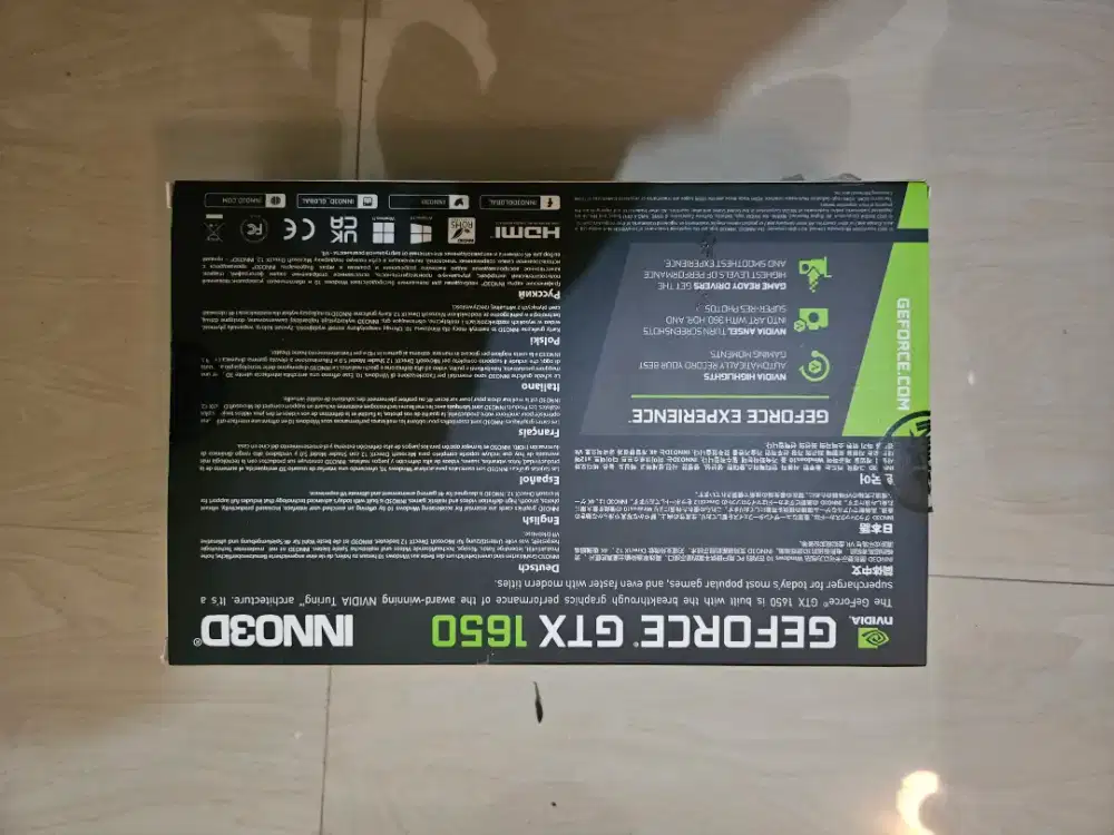 GTX 1650 ( MASIH GARANSI 1 TAHUN , 2027)