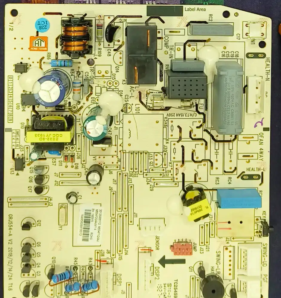 Dijual Modul PCB AC Sharp 1.5 PK Original