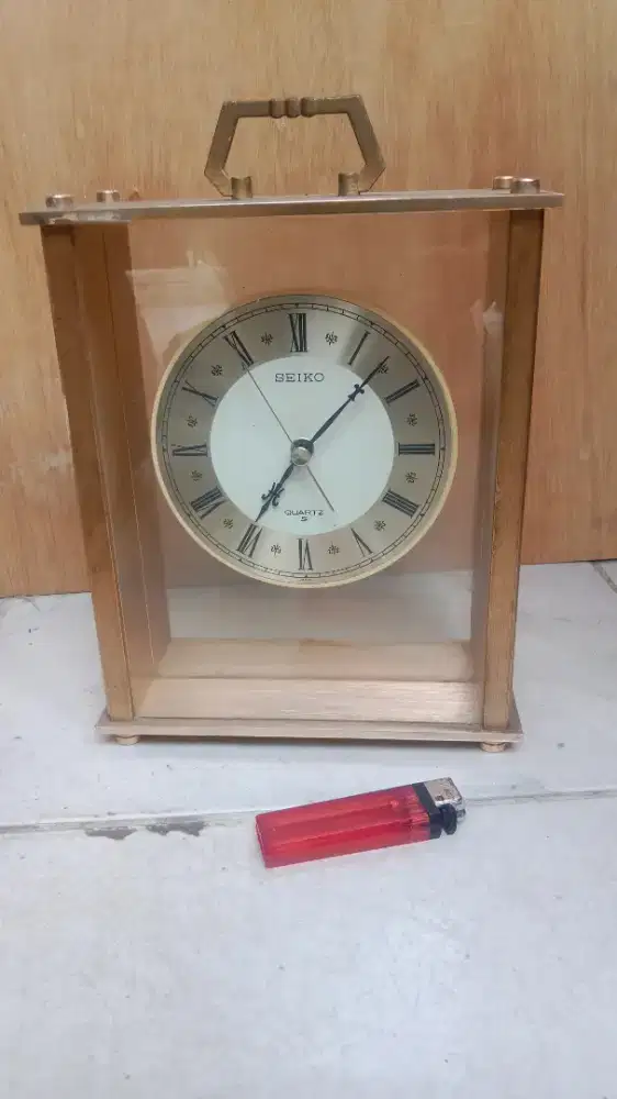 Jam meja antik jadul seiko