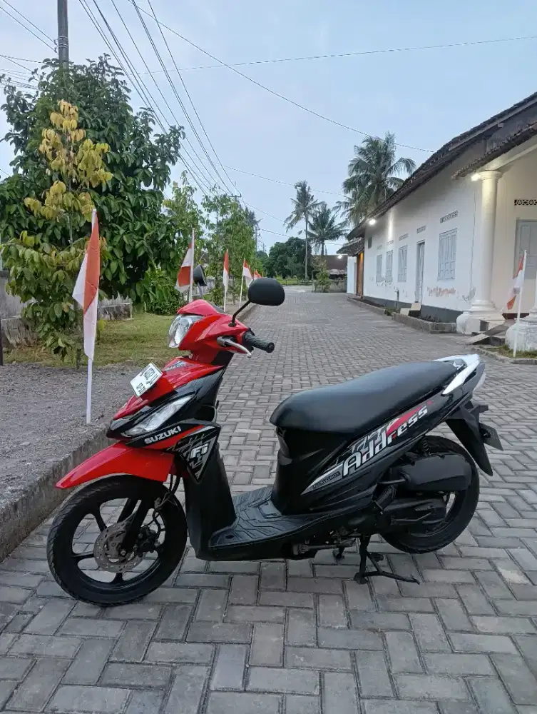 Suzuki Address FI Pajak Baru