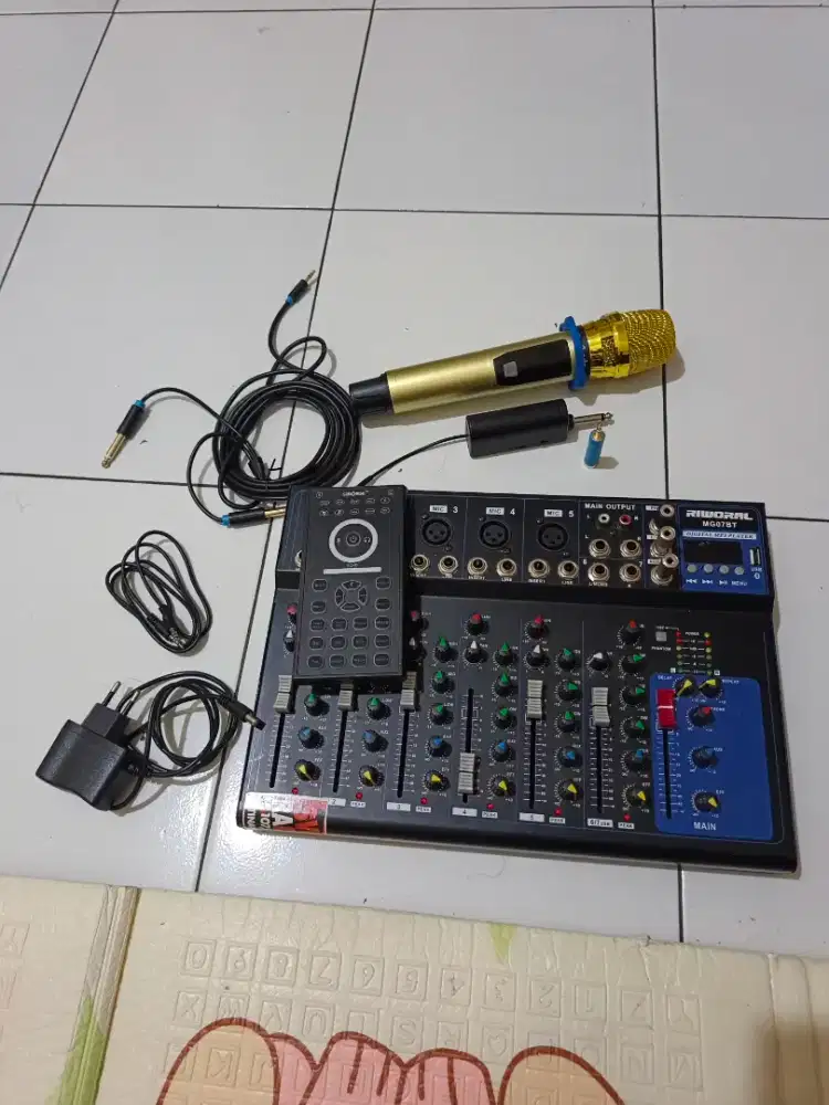 Soundcard dan mixer, mix bluetooth