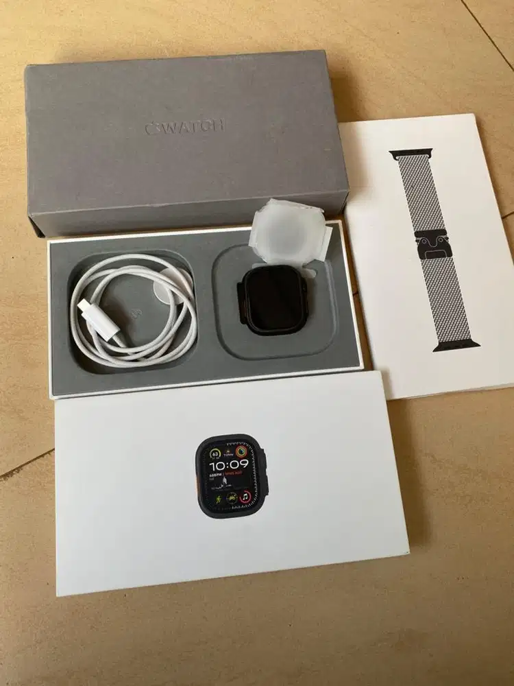 Apple watch ultra 2 49mm black titanium