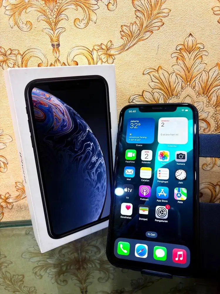 iphone xr 64gb  resmi ibox mulus