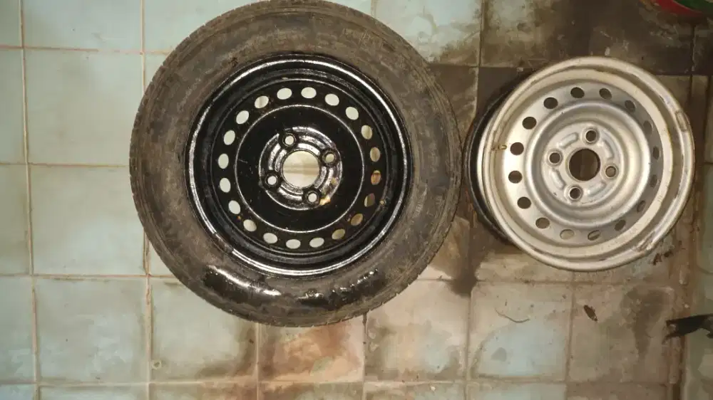 2 velg ban  ring 13 pcd 100