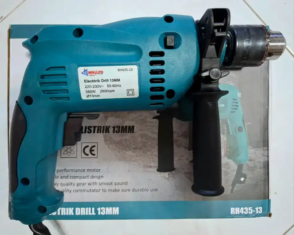 Baru bor listrik impact drill 13mm