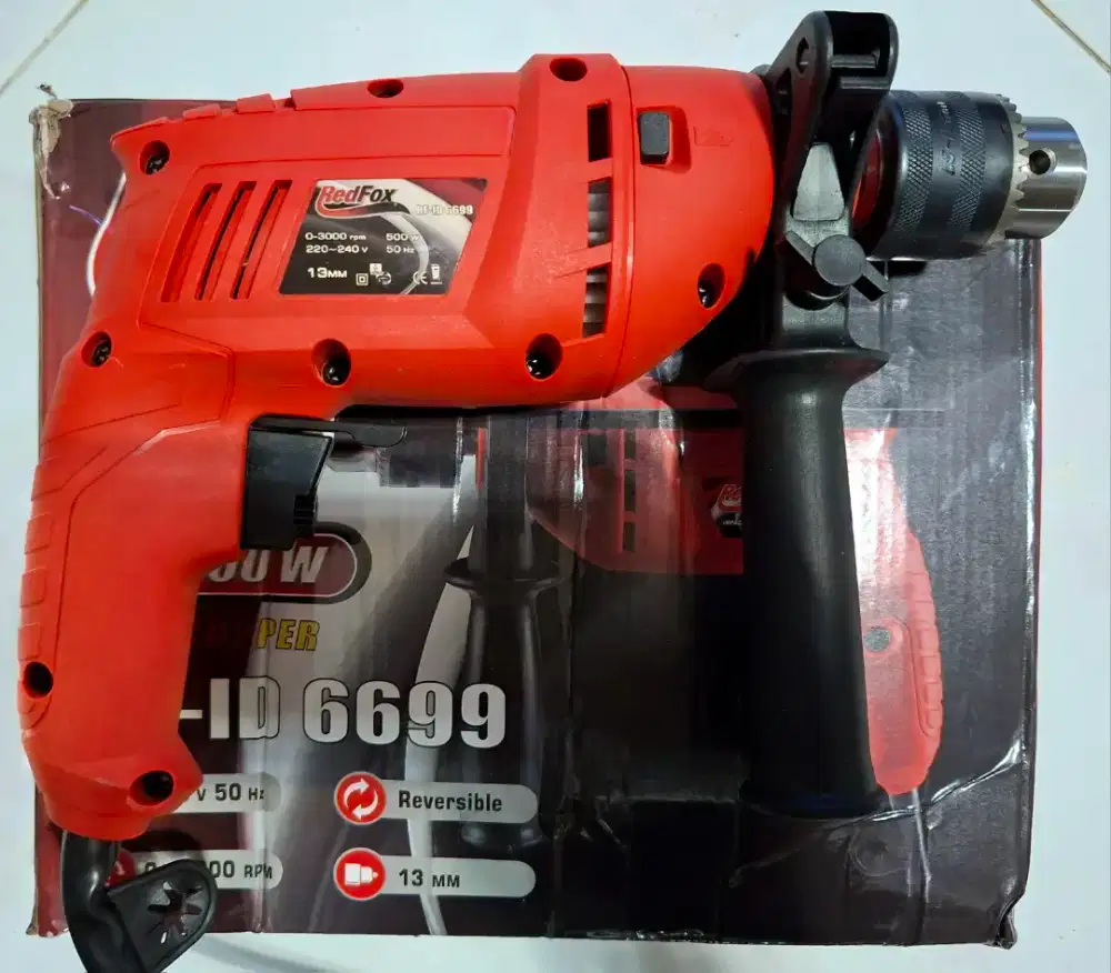 Baru bor listrik impact drill 13mm