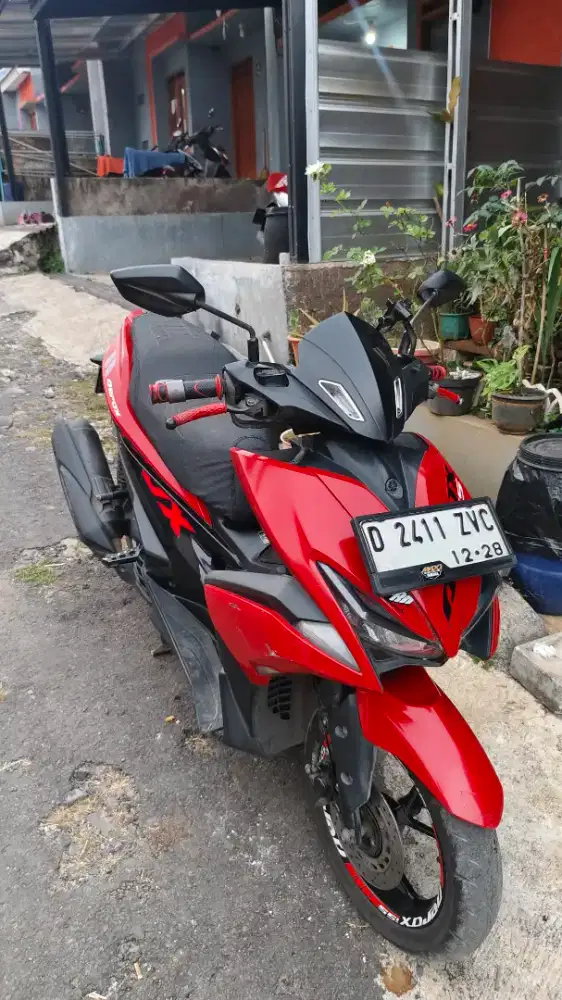 Aerox old merah 155 mesin mulus terawat