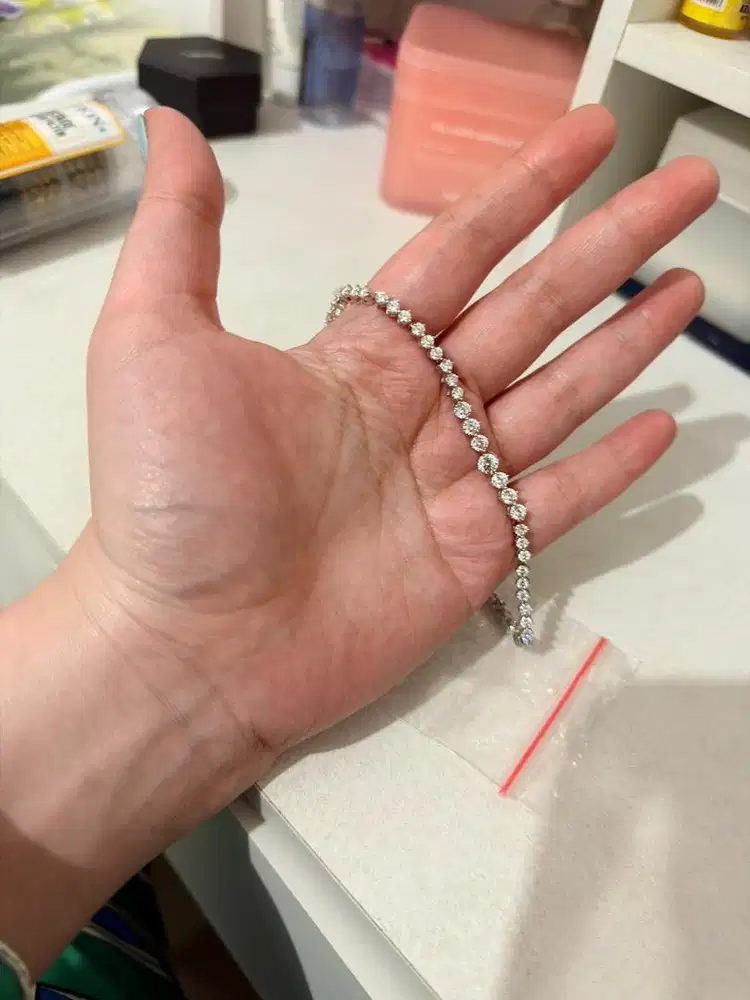 gelang 1 ct moissanite