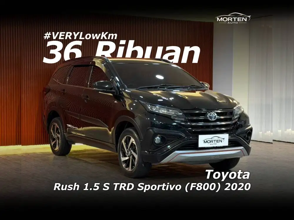 [VERY Low Km!!!] Toyota Rush 1.5 S TRD Sportivo (F800) 2020