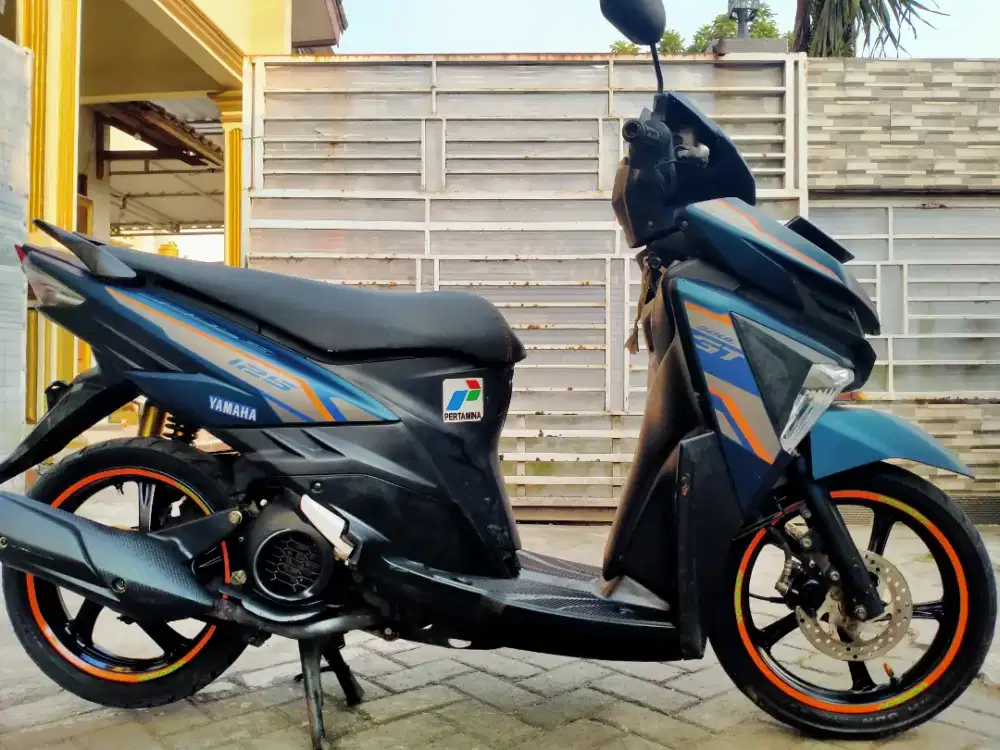 Soul GT 125 blucore lengkap motor sehat keterangan detail dibawah