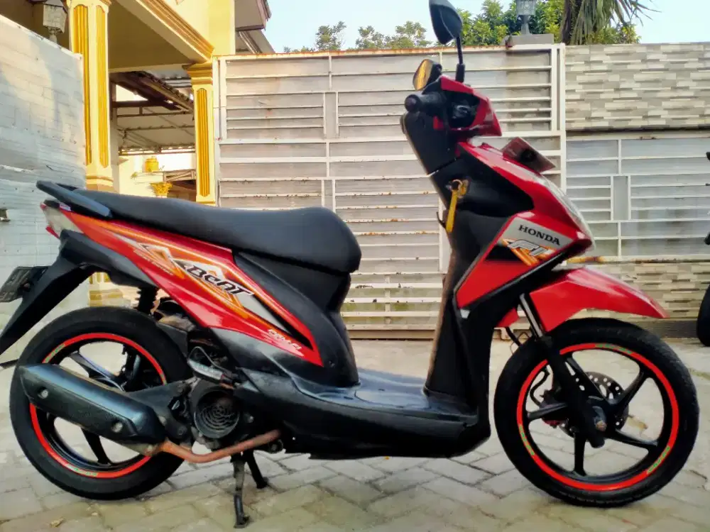 Honda beat injeksi lengkap motor sehat keterangan detail dibawah