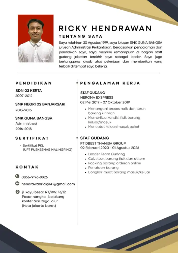 Cari lowongan kerja