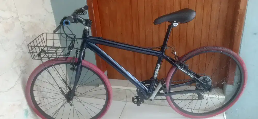 sepeda commuter vintage kalcer 26 size laki laki dan perempuan