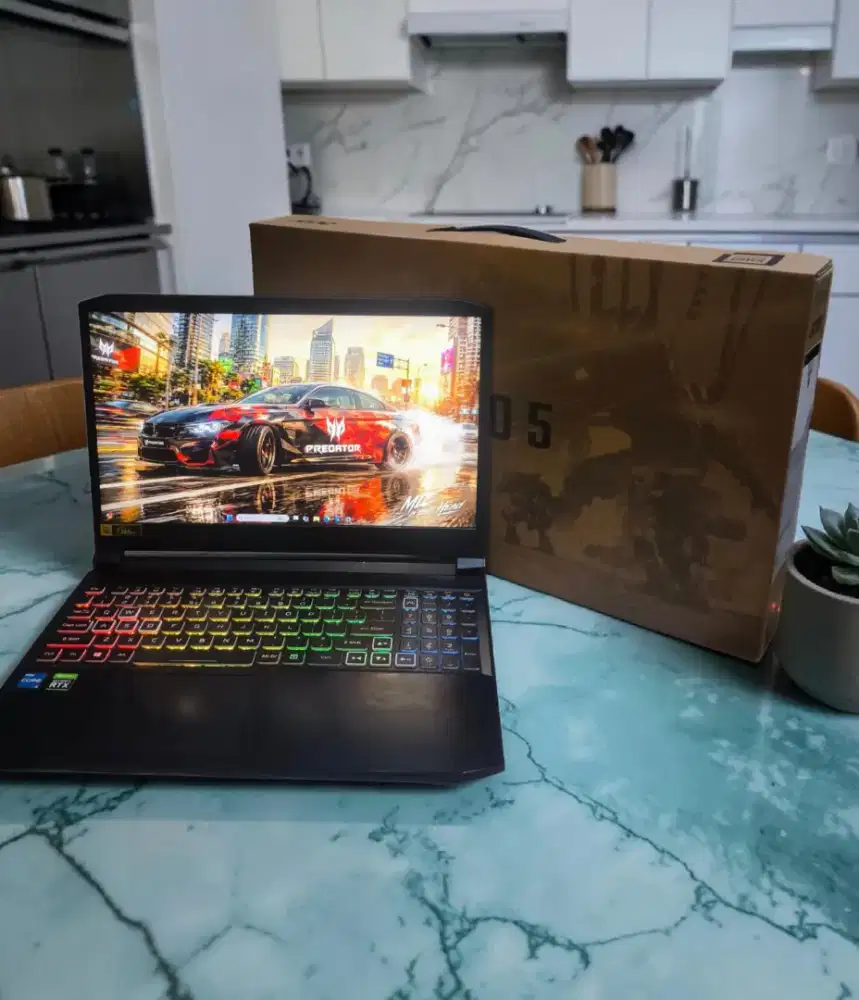 ACER NITRO 5-AN515-57 GEN 11 NVIDIA RTX 3050 RGB FULLSET