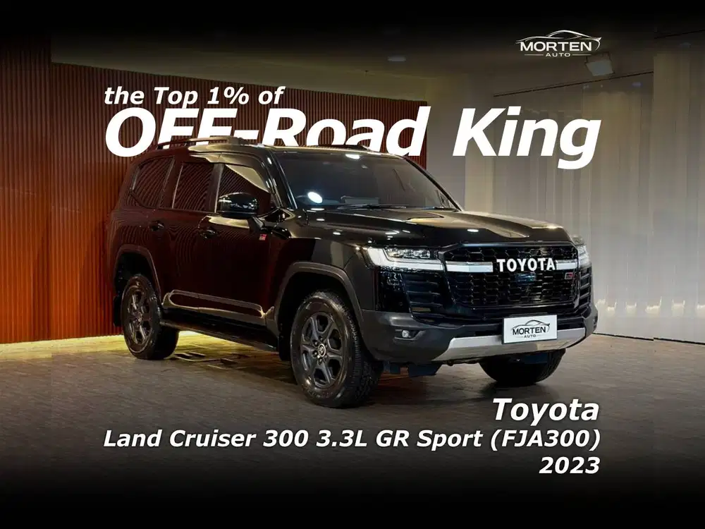 [Super Low Km!!!] Toyota Land Cruiser 300 3.3L GR Sport (FJA300) 2023