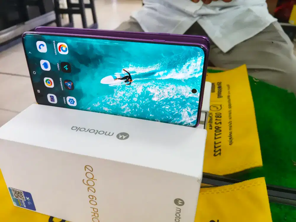 Motorola edge 60 Pro Ram 12/256 GB mulus no minus lengkap