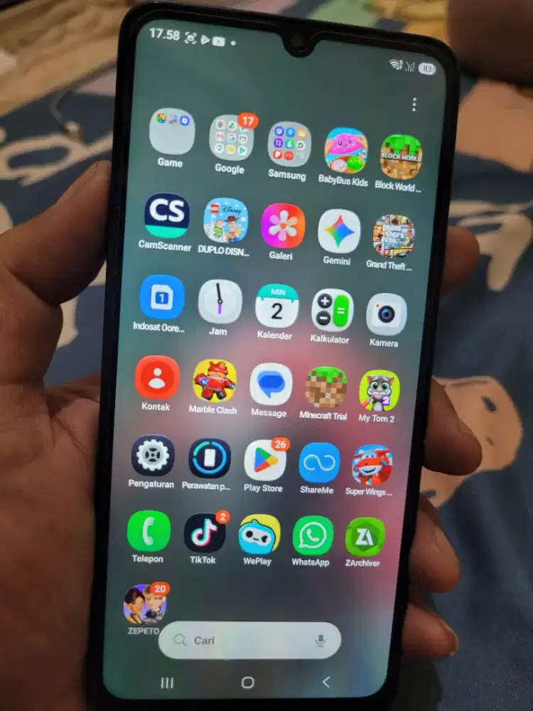 Samsung a07 4/64 Black mulus