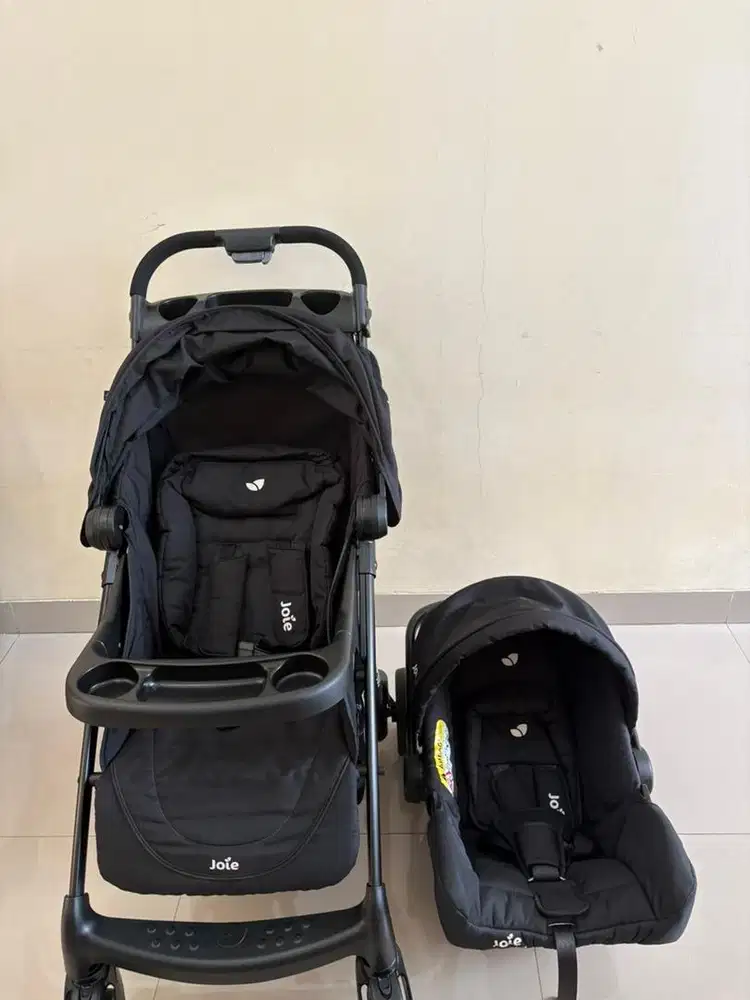 [PRELOVED] Joie Muze LX Travel System (Stroller + Car Seat Juva)
