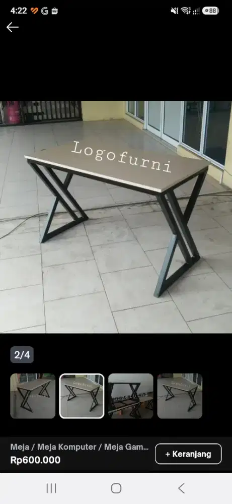 Meja Kerja / makan / belajar