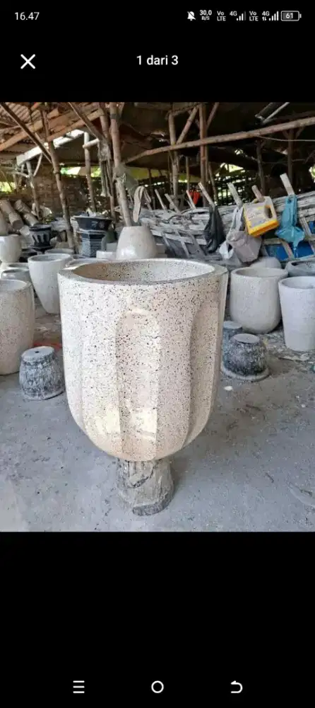 Bak mandi terazzo
