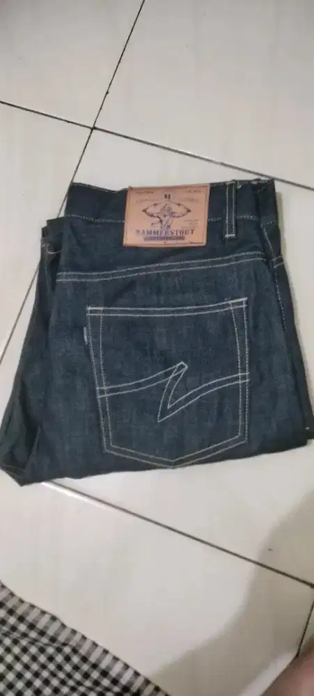 Hammerstout - Lank Cream Selvedge 13,5 oz Sanforized