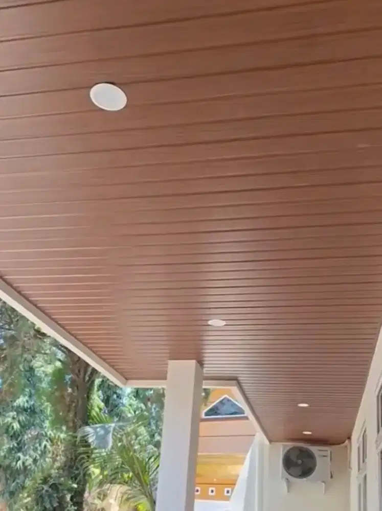 Plafon Pvc Teras,Dapur, Kantor, Cafe, Apartemen,dll