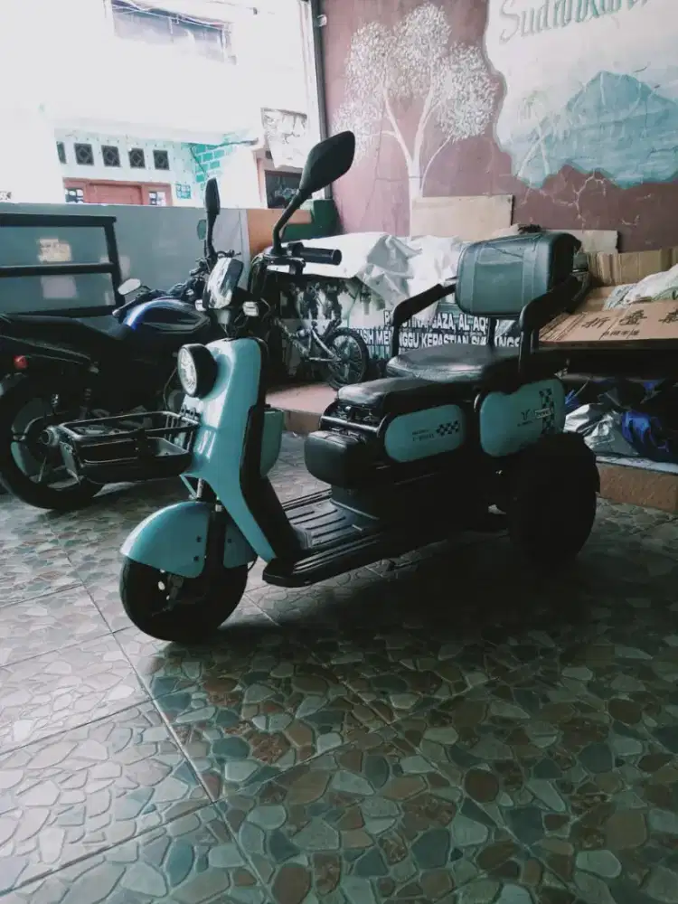 Sepeda listrik untuk ibu2 dan lansia