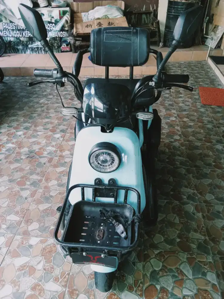 Sepeda listrik untuk ibu2 dan lansia