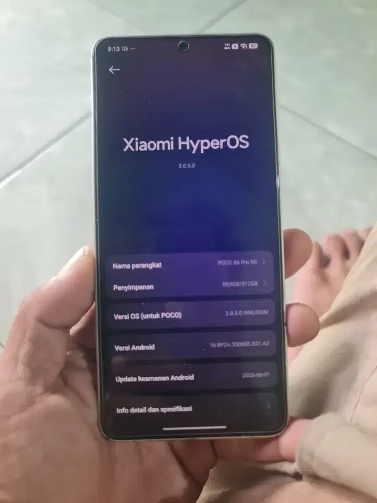 Poco x6 pro 12/512