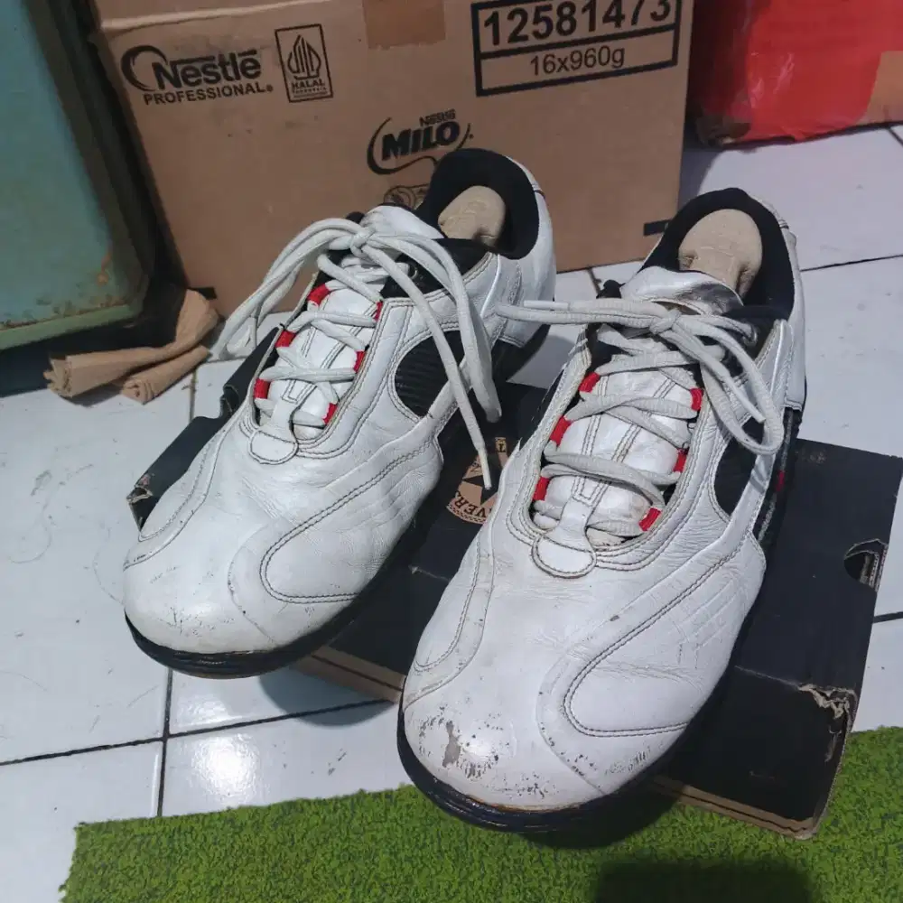 Sepatu Sneakers Pria Geox NET Putih