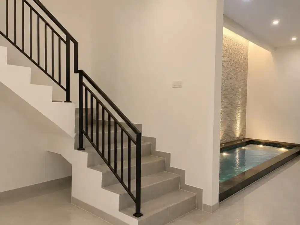 Citra Garden 1 Minimalis bangunan baru siap huni ada kolam renang