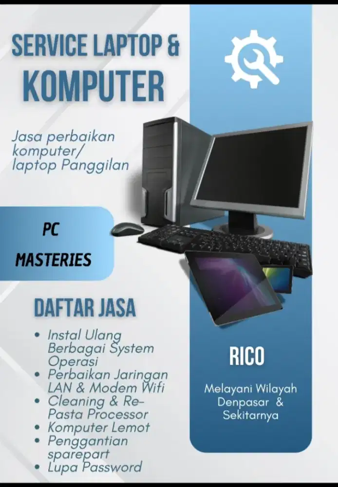 Service Laptop & Komputer Panggilan
