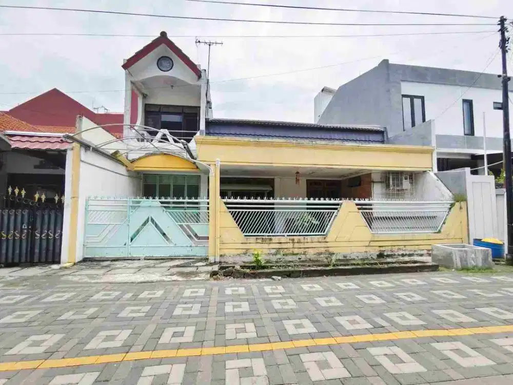 Jual Murah Luas 156m Rumah Jalan Utama Perum Bendul Merisi Surabaya Dekat Plaza Marina, Papaya, Royal Plaza, UK Petra dan Polda jg Kejaksaan. Cocok Untuk Investasi, Hunian atau Kantor