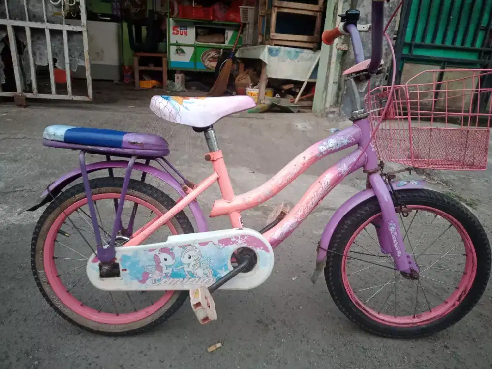 Dijual sepeda anak ring 16 kondisi siap pakai