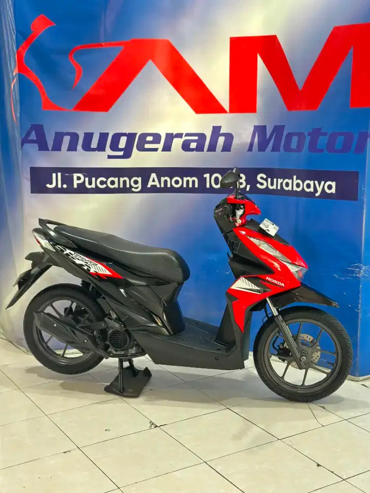 Honda Beat Eco Cbs merah Hitam 2023