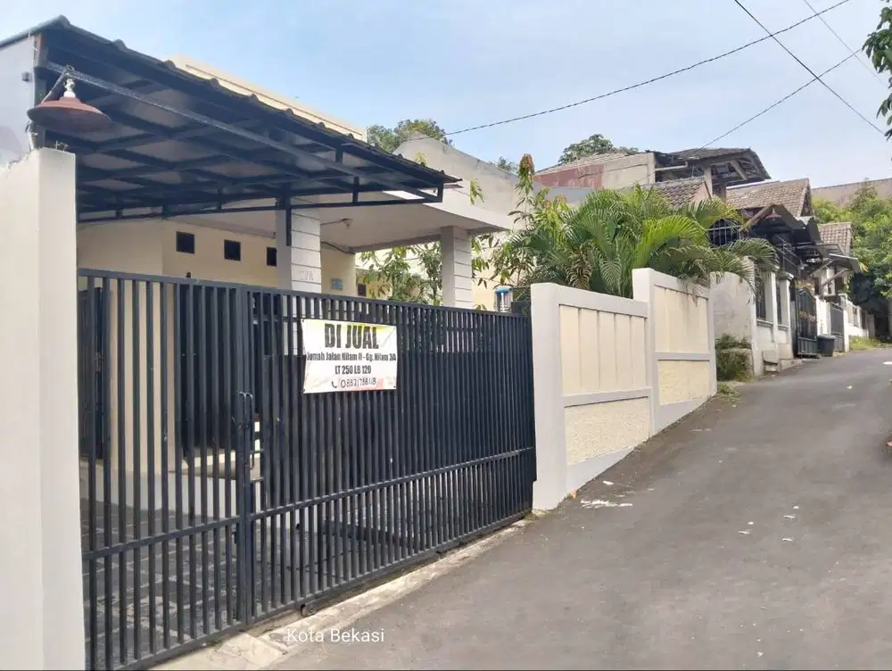Di jual rumah pribadi dan lahan kosong