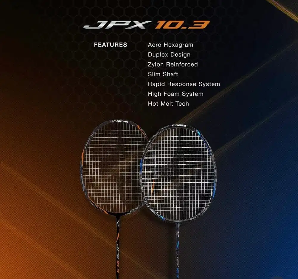 Raket Badminton Mizuno JPX 10.3 Head Heavy