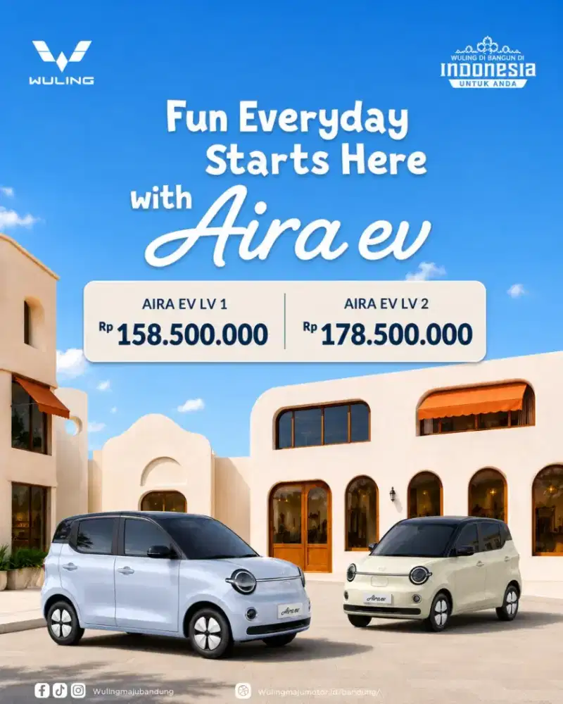 Aira Ev LV 2 cuma 170jutaan