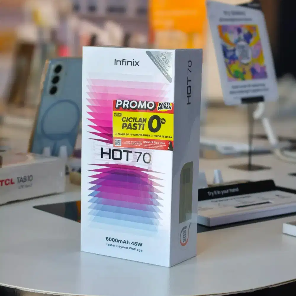 PROMO HP 2 JUTAAN PALING REBUTAN Infinix Hot 70 Siap Diangkut Hari Ini