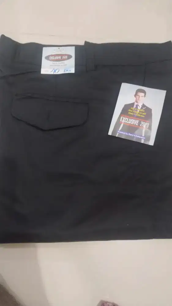 Celana Hitam Formal/sekolah ukuran 40