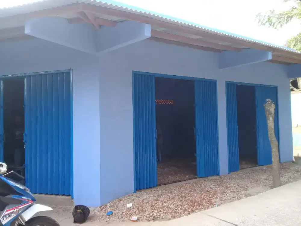 Rolling door folding gate baru