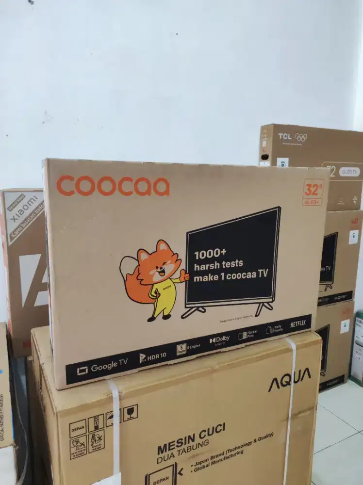 Coocaa 32 in google tv Qled