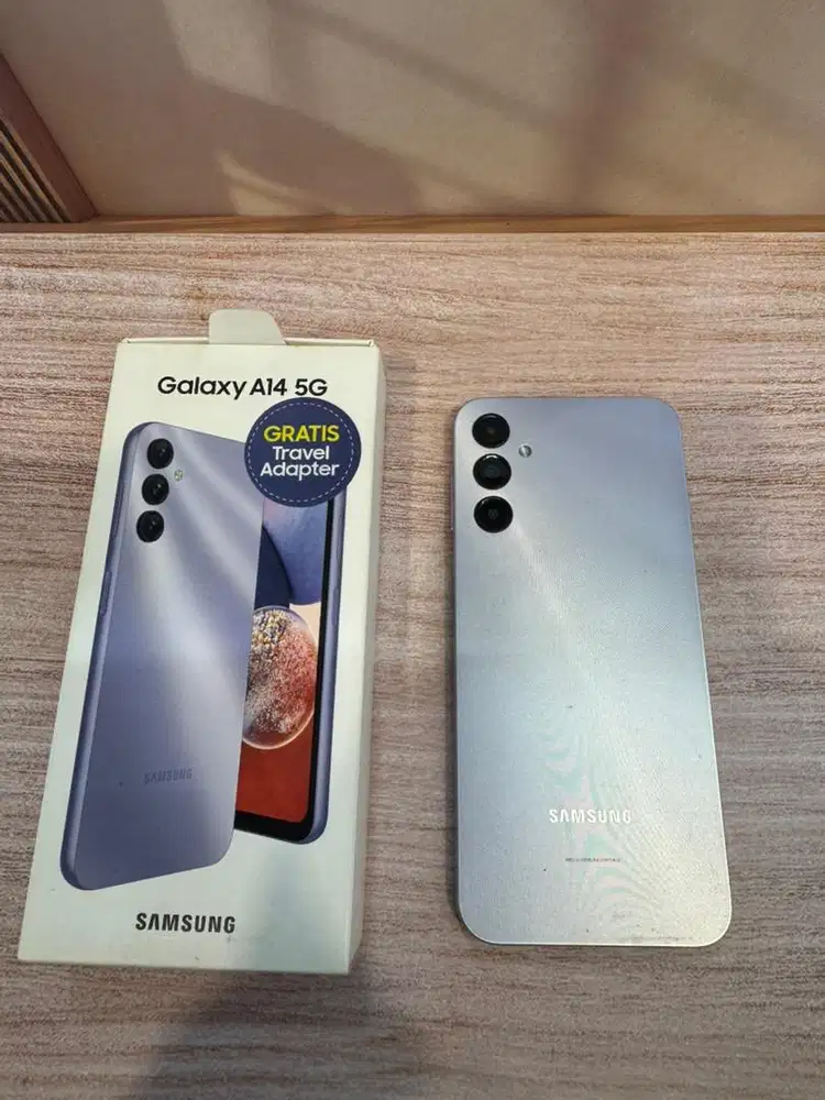 Samsung Galaxy A14 6/128 Silver Lengkap Resmi Sein