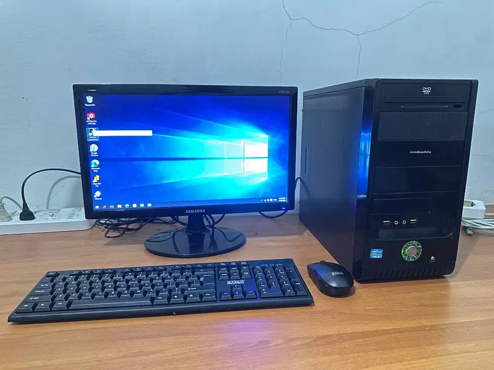 Komputer computer pc i3, ram 8gb, monitor 19 inch
