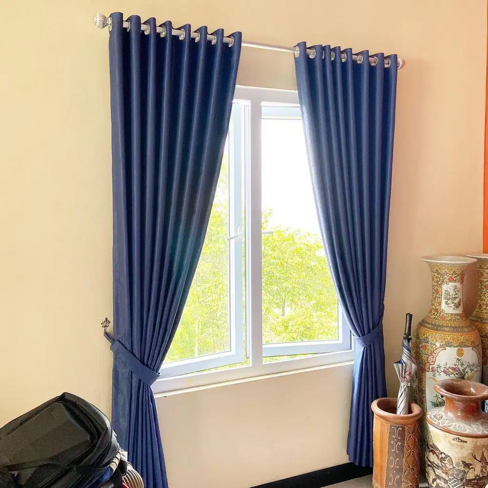 Jasa Buat gorden jendela pintu gorden blackout gordyn vitrase Gordyn