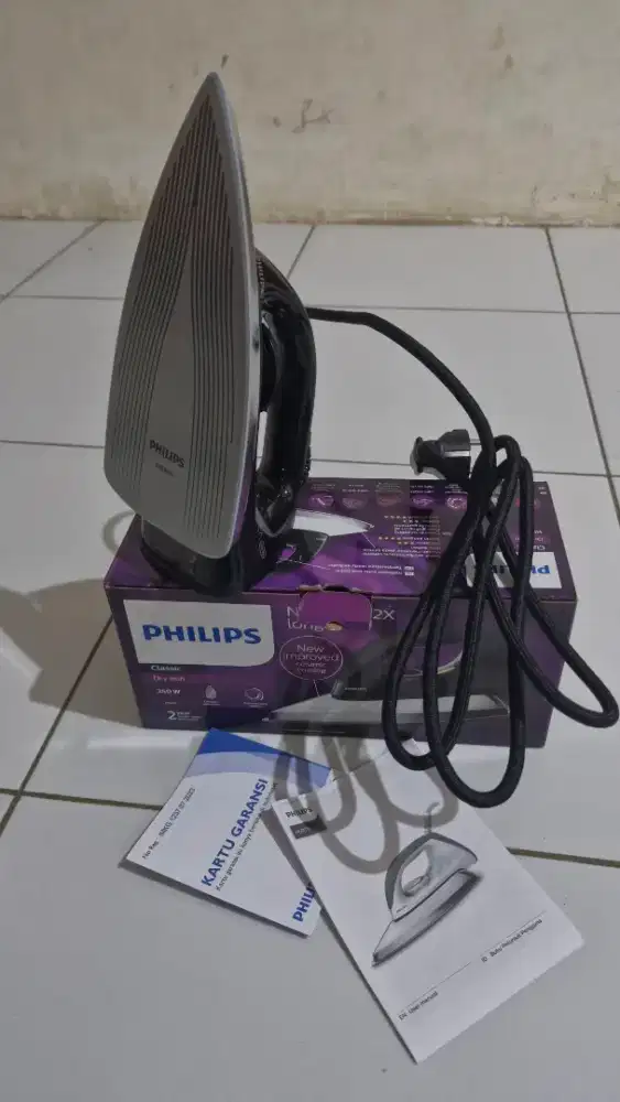 Setrika Philips HD1173 alas ceramic