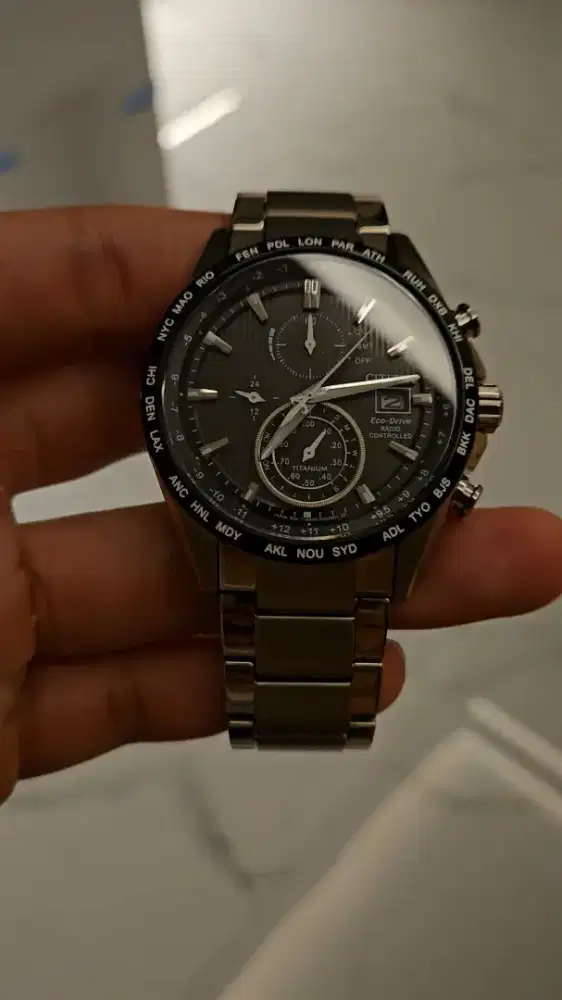 Citizen eco drive AT8154-82E radio controlled